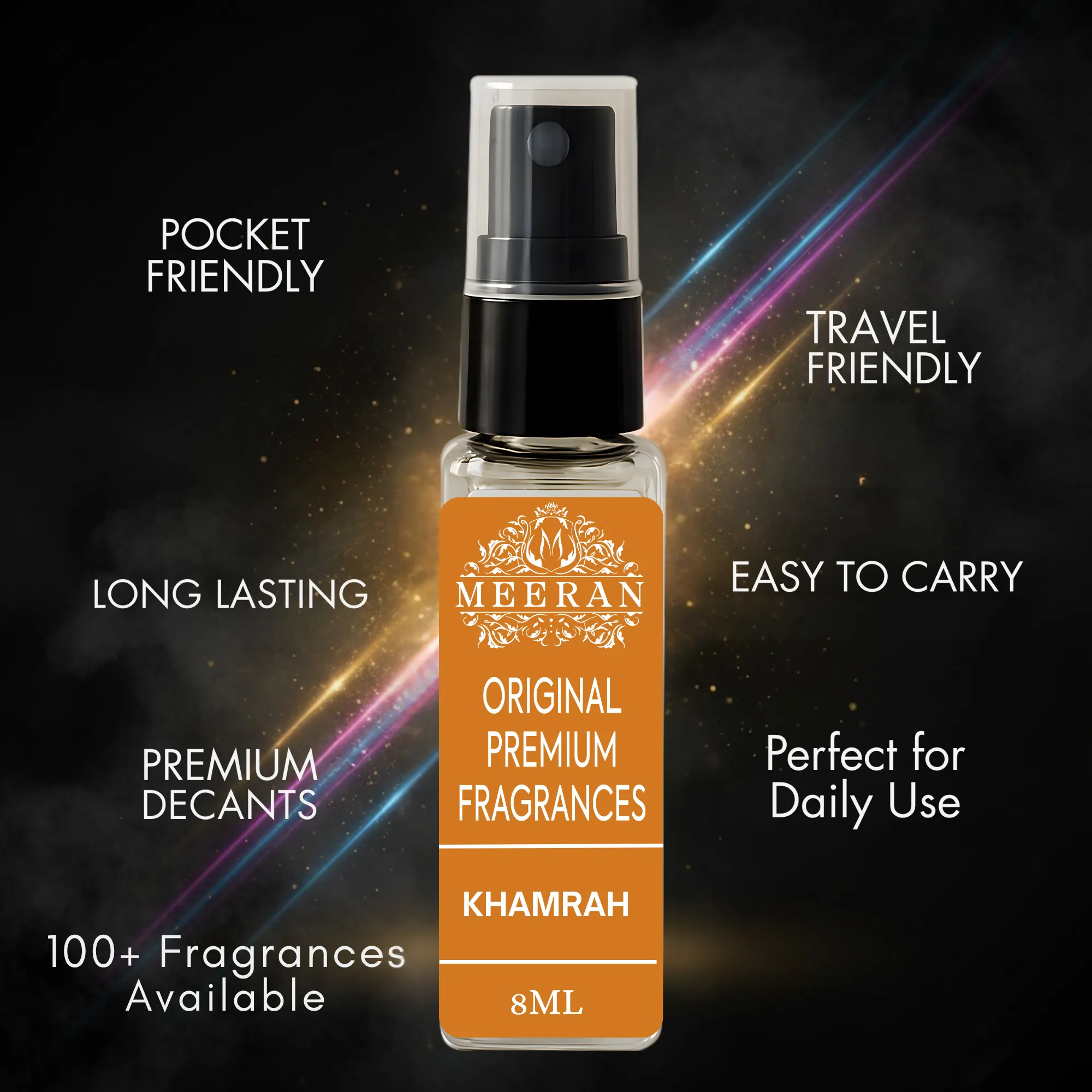  Khamrah (8ML) | Decanted From Original Bottle | Long Lasting Perfume For Men & Women | Eau De Parfum